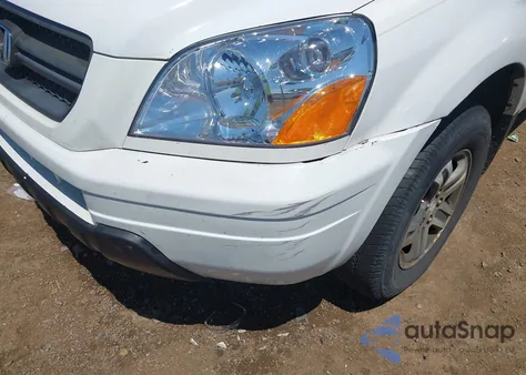 2005 Honda Pilot Ex-L z USA, uszkodzony, nr VIN 5FNYF18665B018060